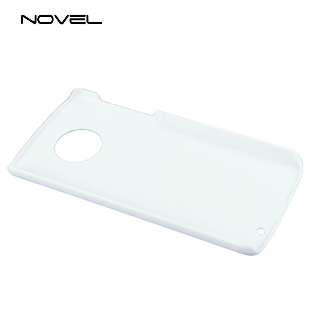 For Moto G6 Plus Sublimation Blank 3D Polymer Cell Phone Back Cover