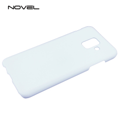 For Galaxy A6 Sublimation 3D Blank Plastic Cell Phone Back Case Cover