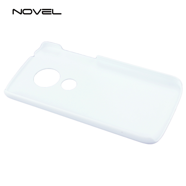For Moto E5 Play Blank Sublimation 3D Polymer Phone Cover Case