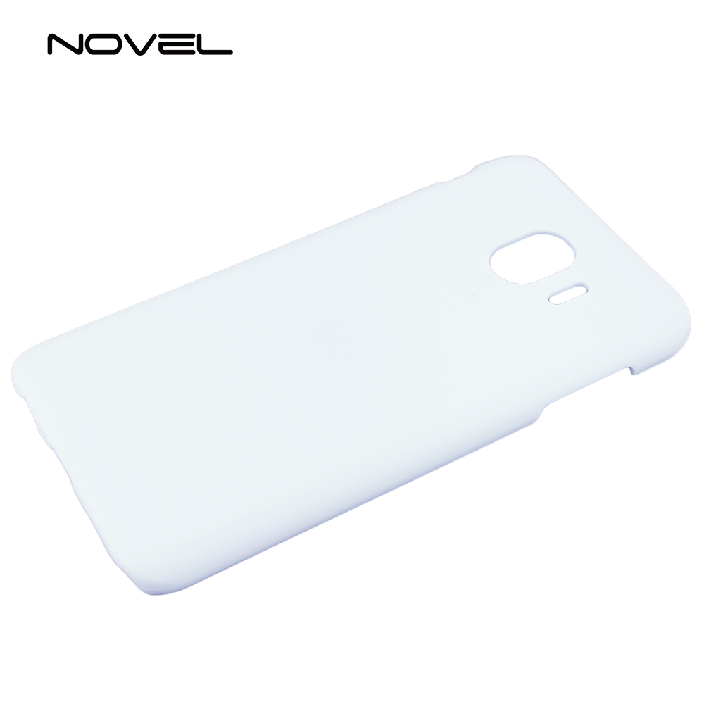 For Galaxy J4 2018 USA Version DIY Sublimation Blank 3D PC Cell Phone Cover