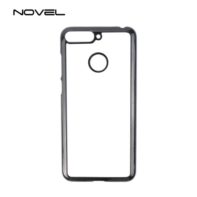 For Huawei Honor 7A With Fingerprint Hole Custom Sublimation 2D PC Cell Phone Back Shell Case