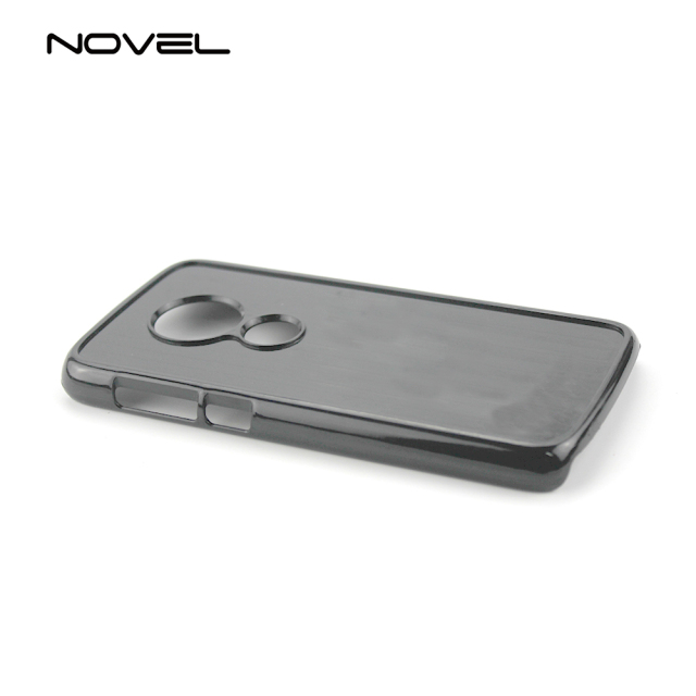For Moto E5 Play Blank Sublimation 2D Plastic Cell Phone Back Cover