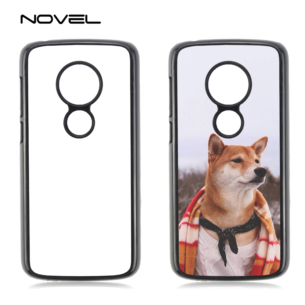 For Moto E5 Play Blank Sublimation 2D Plastic Cell Phone Back Cover