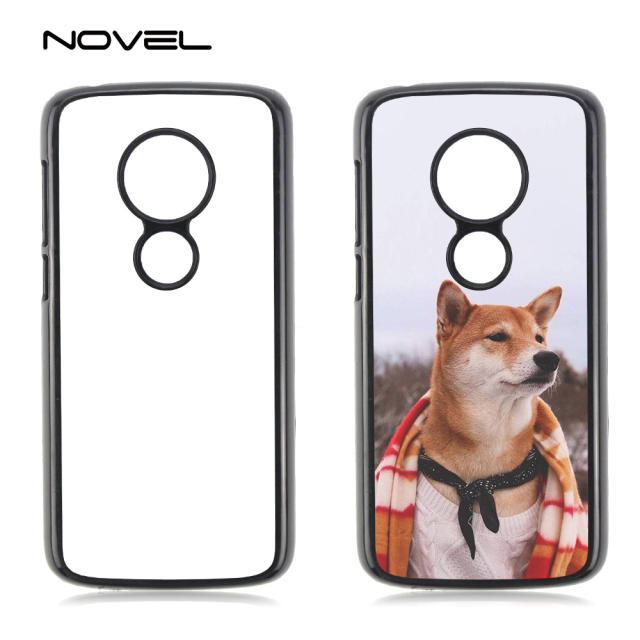 For Moto E5 Play Blank Sublimation 2D Plastic Cell Phone Back Cover