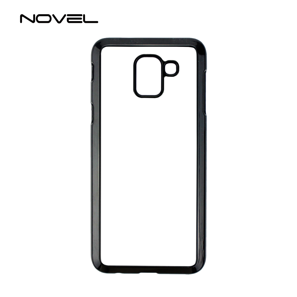 For Galaxy J6 2018 Europe Version Sublimation 2D Plastic Phone Back Case