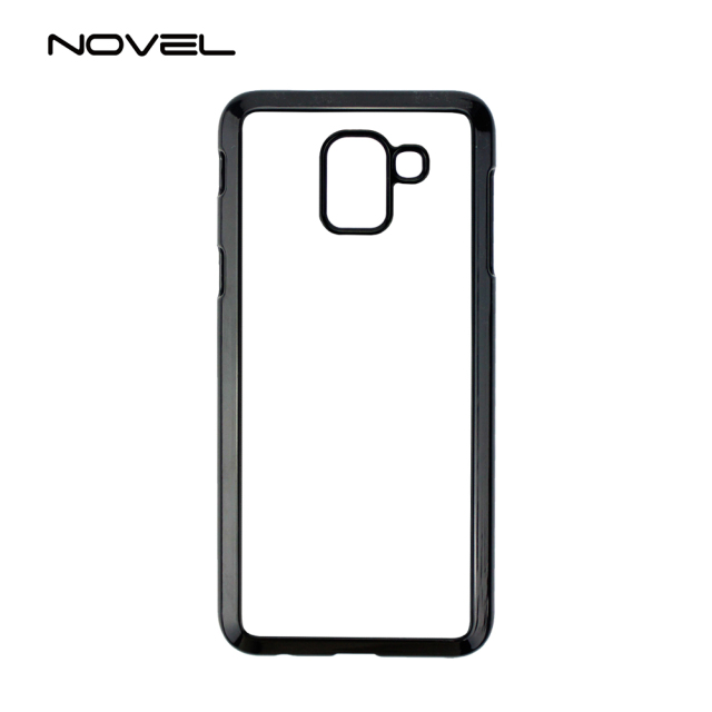 For Galaxy J6 2018 Europe Version Sublimation 2D Plastic Phone Back Case