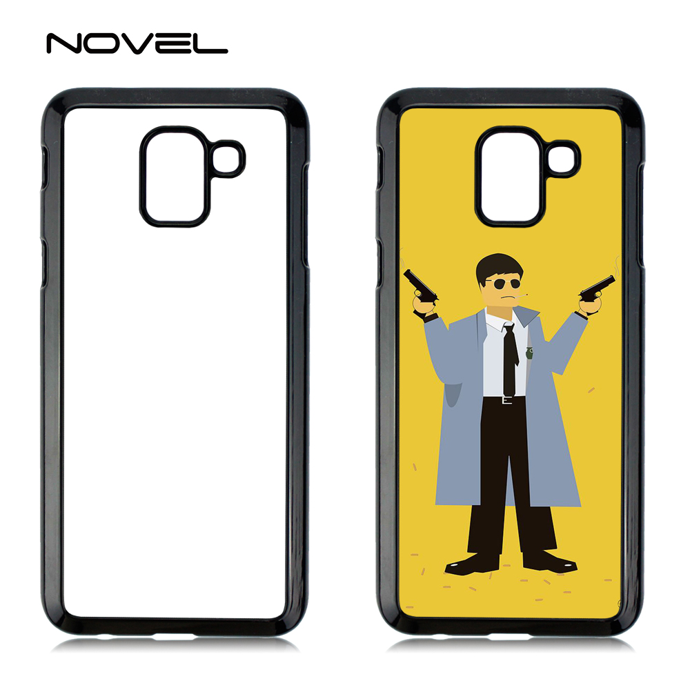 For Galaxy J6 2018 Europe Version Sublimation 2D Plastic Phone Back Case