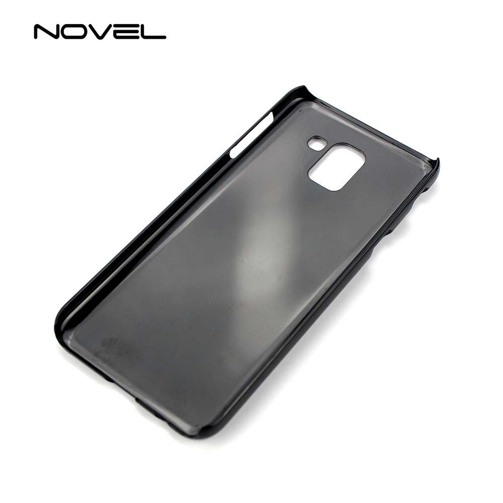 For Galaxy J6 2018 Europe Version Sublimation 2D Plastic Phone Back Case