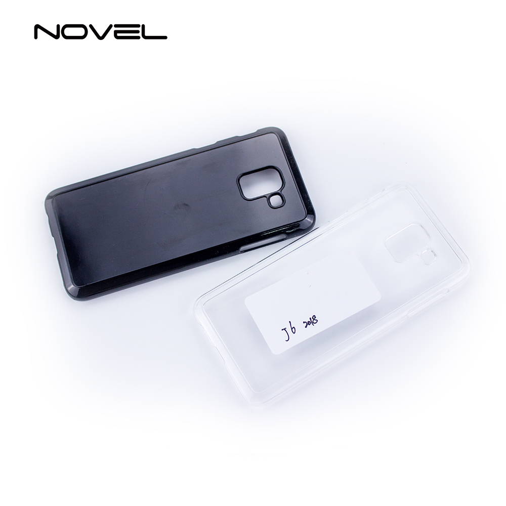 For Galaxy J6 2018 Europe Version Sublimation 2D Plastic Phone Back Case