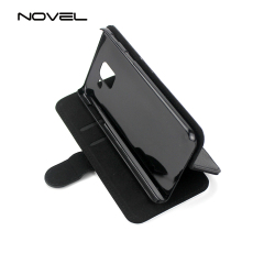 For Galaxy J6 2018 Europe Version Blank Sublimation PU Leathe Flip Phone Case