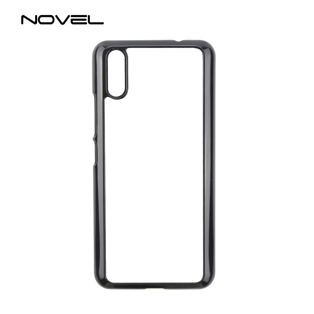 For Vivo X21 With Front Fingerprint Sublimation Blank 2D Plastic Phone Case