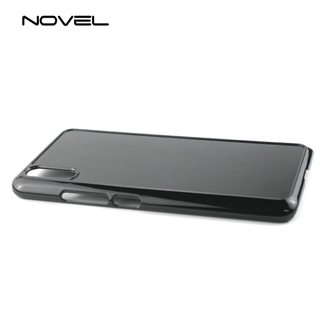 For Vivo X21 With Front Fingerprint Sublimation Blank 2D Plastic Phone Case