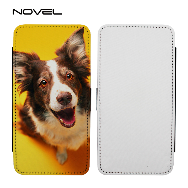 For Vivo Y83 Sublimation Blank PU Leather Flip Phone Case Wallet