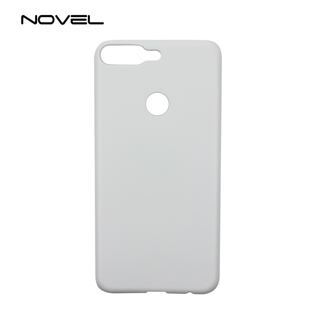 For Huawei Honor 7C/Y7 Pro 2018 Sublimation Blank 3D PC Phone Back Shell Case