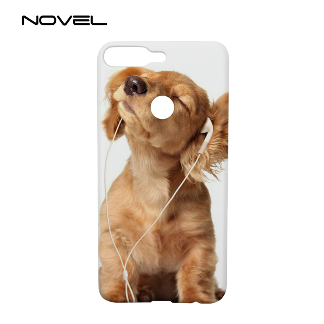 For Huawei Honor 7C/Y7 Pro 2018 Sublimation Blank 3D PC Phone Back Shell Case
