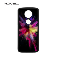 For Moto E5 Plus Custom Sublimation Blank 2D TPU Rubber Cell Phone Case
