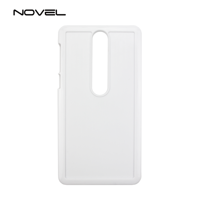 For Nokia 6 Custom Sublimation 2D Blank Plastic Phone Case Cover