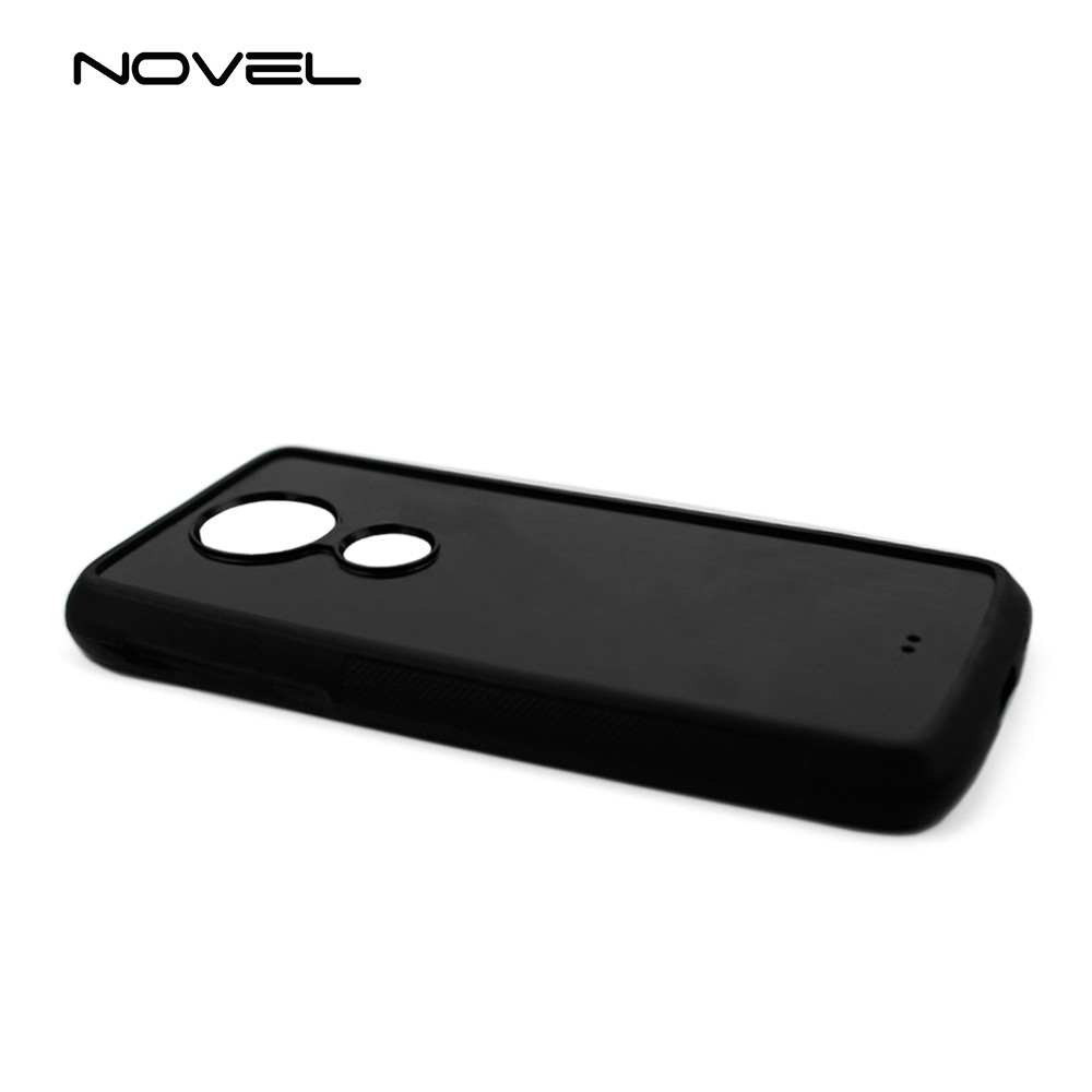 For Moto E4 Plus,E5 Plus Custom Sublimation Blank 2D TPU Rubber Cell Phone Case