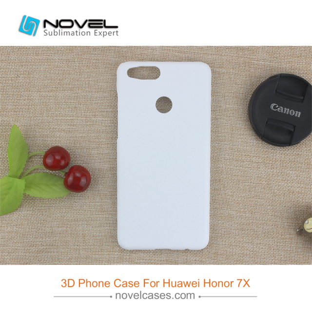 For Huawei Honor 7X Sublimation Blank 3D PC Mobile Phone Back Case