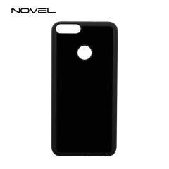 For OPPO F7 With Fingerprint Sublimation 2D Blank Silicone TPU Cell Phone Back Cover