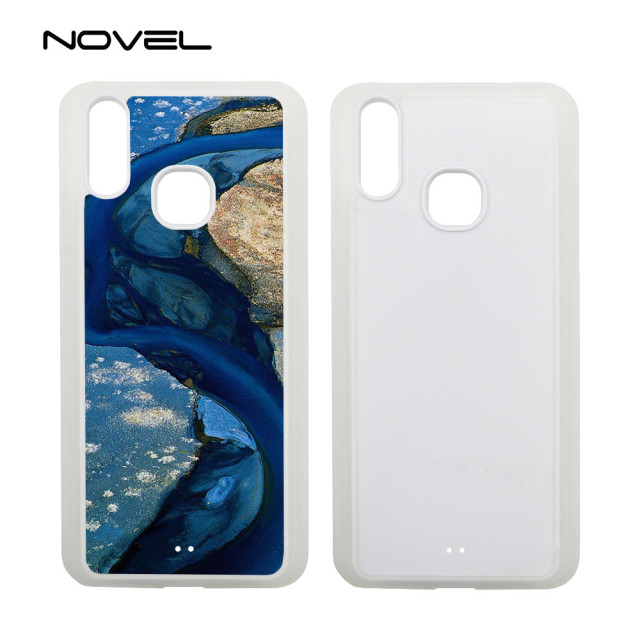 For Vivo X21 Sublimation Blank 2D TPU Silicone Phone Back Shell Case