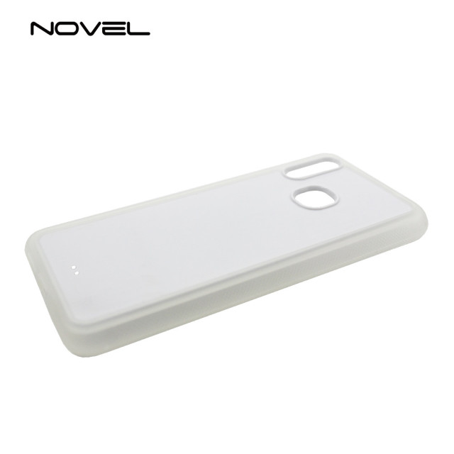 For Vivo X21 Sublimation Blank 2D TPU Silicone Phone Back Shell Case