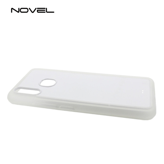 For Vivo X21 Sublimation Blank 2D TPU Silicone Phone Back Shell Case