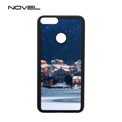 For OPPO F7 With Fingerprint Sublimation 2D Blank Silicone TPU Cell Phone Back Cover