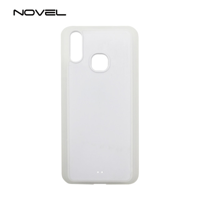 For Vivo X21 Sublimation Blank 2D TPU Silicone Phone Back Shell Case
