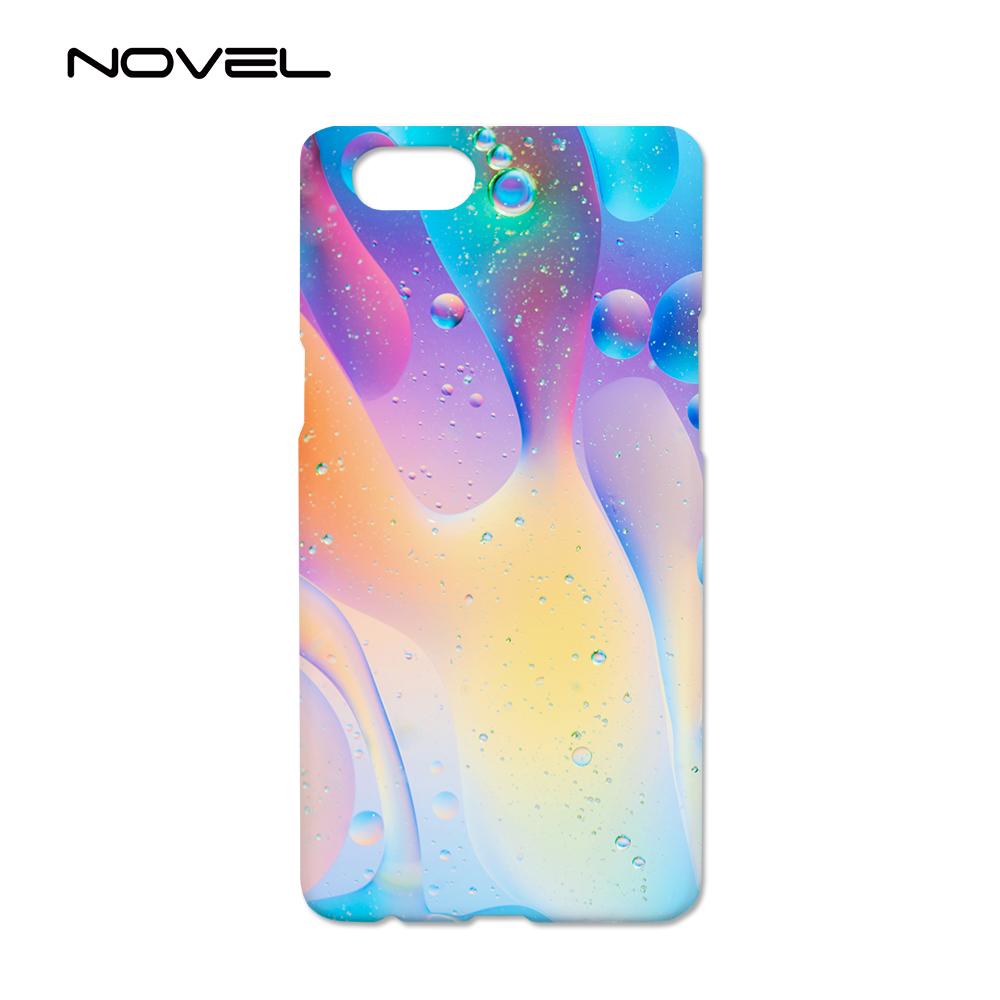 Sublimation Blank 3D Plastic Mobile Phone Case For OPPO Realme 1