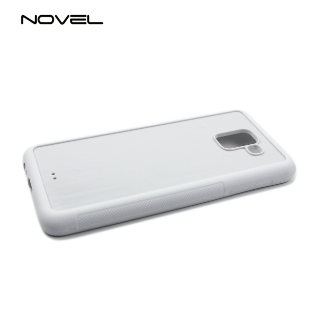 For Galaxy J6 2018 Sublimation Blank 2D TPU Rubber Phone Back Shell Case