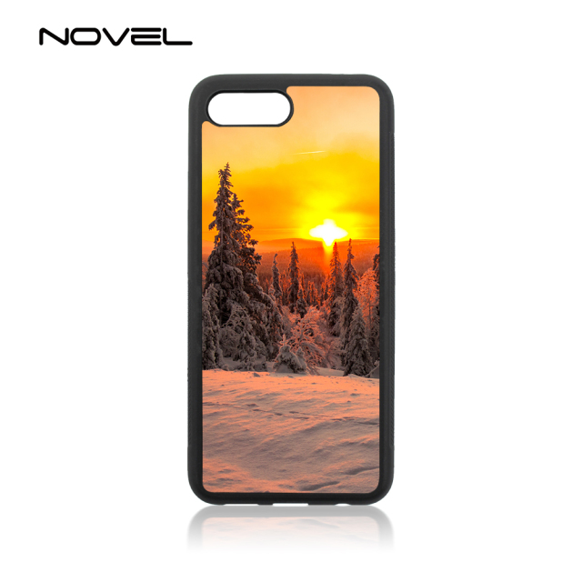 For Huawei Honor 10 Sublimation Blank 2D Rubber Silicone Phone Case Cover