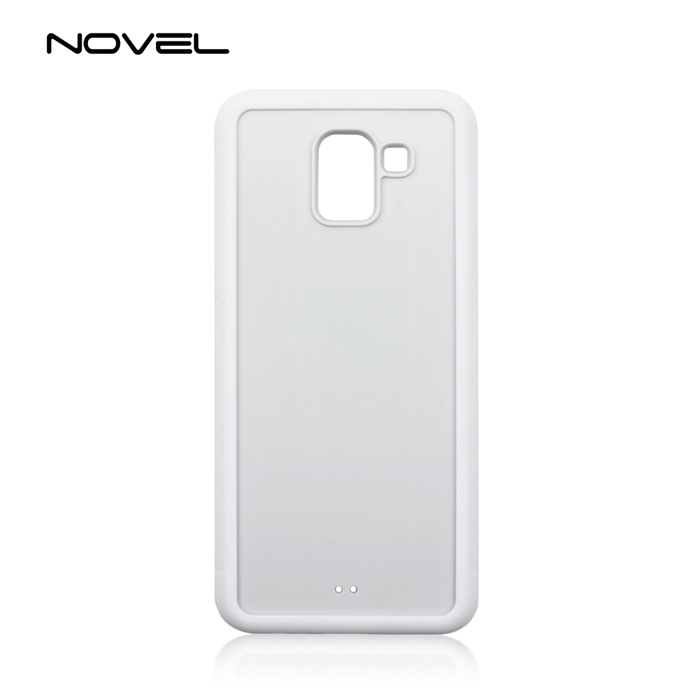 For Galaxy J6 2018 Sublimation Blank 2D TPU Rubber Phone Back Shell Case