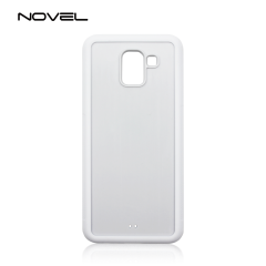 For Galaxy J6 2018 Sublimation Blank 2D TPU Rubber Phone Back Shell Case