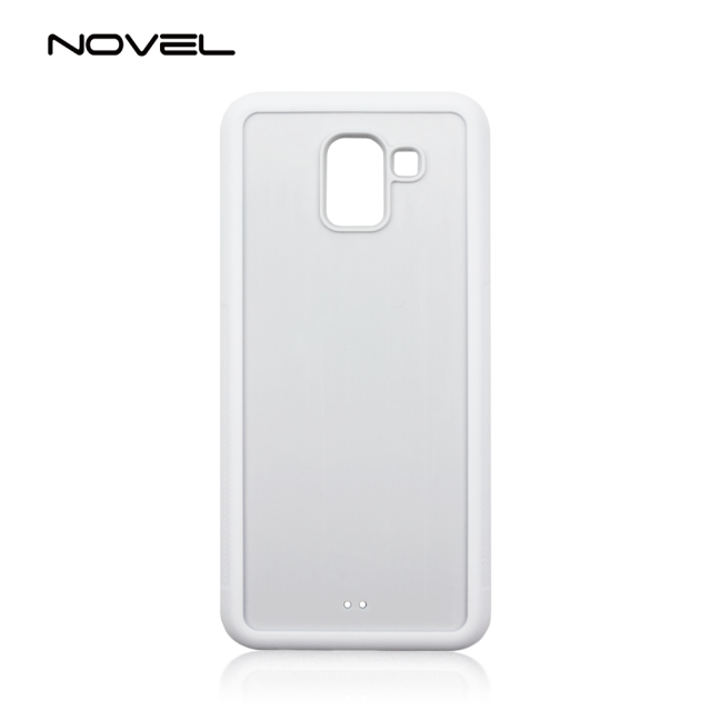 For Galaxy J6 2018 Sublimation Blank 2D TPU Rubber Phone Back Shell Case