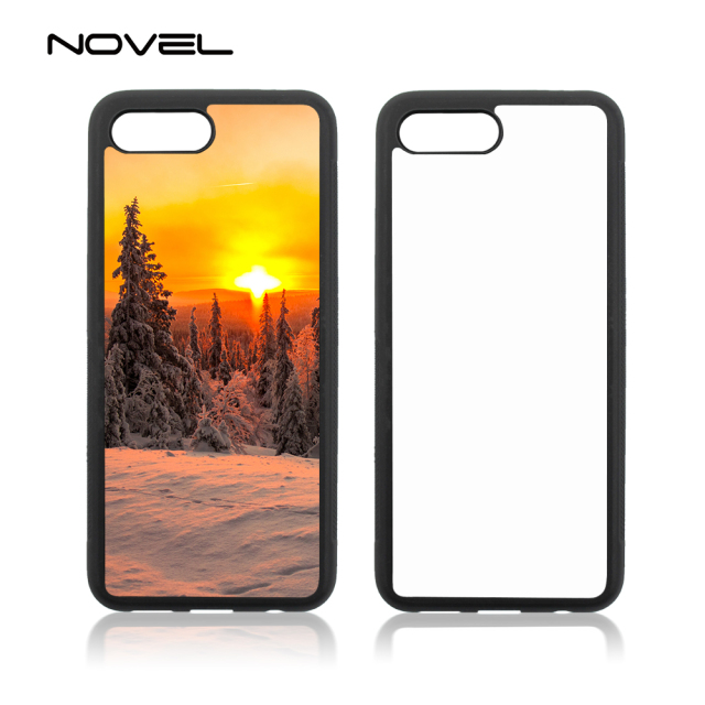 For Huawei Honor 10 Sublimation Blank 2D Rubber Silicone Phone Case Cover