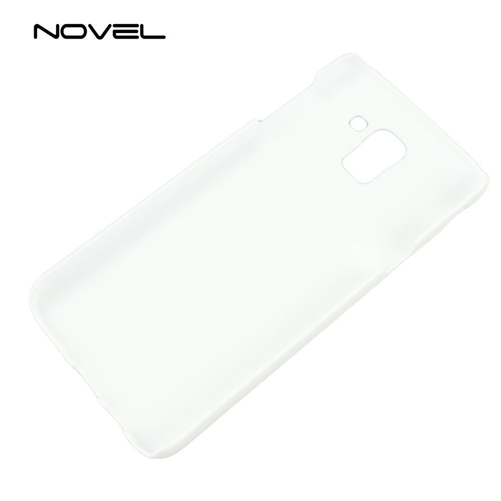 DYE Sublimation Blank 3D Hard Plastic Mobile Phone Case For Galaxy J6