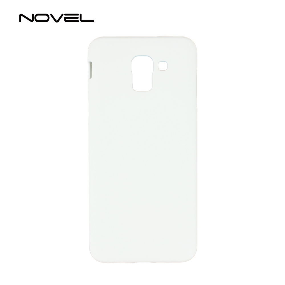 DYE Sublimation Blank 3D Hard Plastic Mobile Phone Case For Galaxy J6