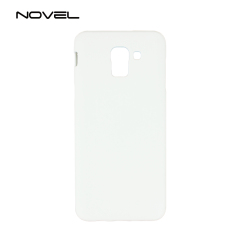 DYE Sublimation Blank 3D Hard Plastic Mobile Phone Case For Galaxy J6