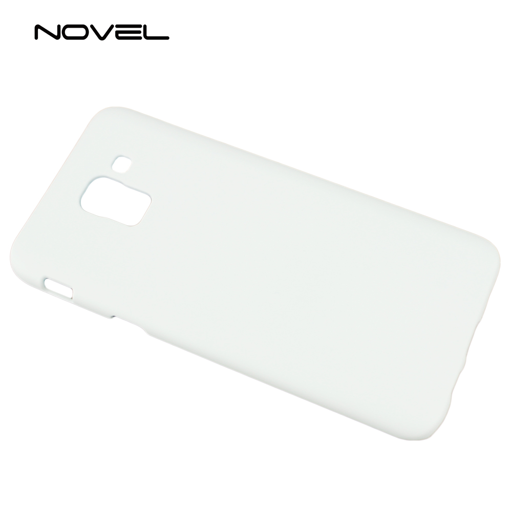 DYE Sublimation Blank 3D Hard Plastic Mobile Phone Case For Galaxy J6