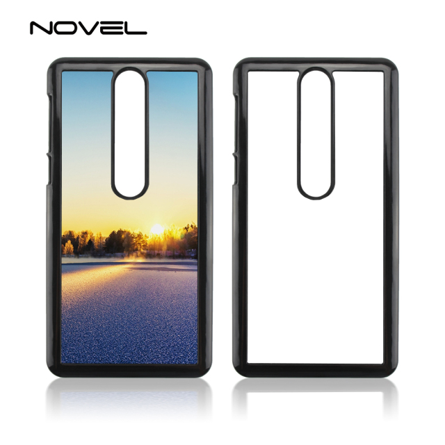 For Nokia 6 2018 Sublimation Blank 2D Plastic PC Mobile Phone Case