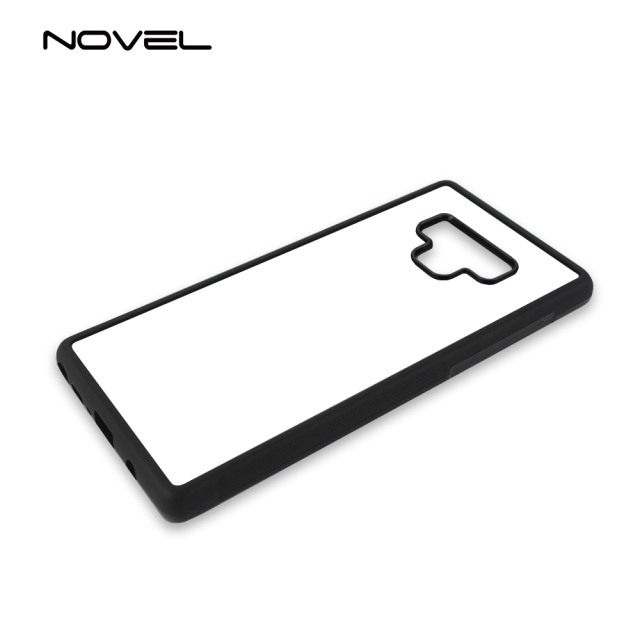 For Galaxy Note 9 Sublimation Blank 2D TPU Rubber Phone Back Shell Case