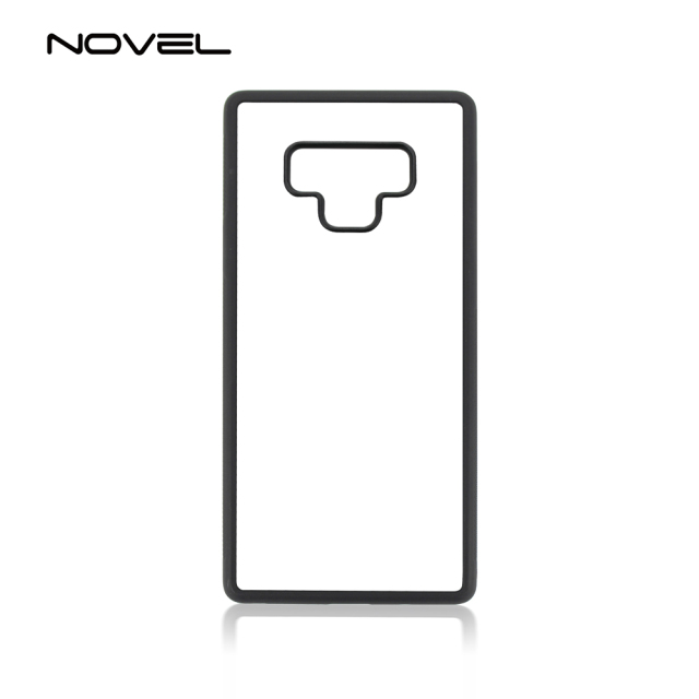 For Galaxy Note 9 Sublimation Blank 2D TPU Rubber Phone Back Shell Case