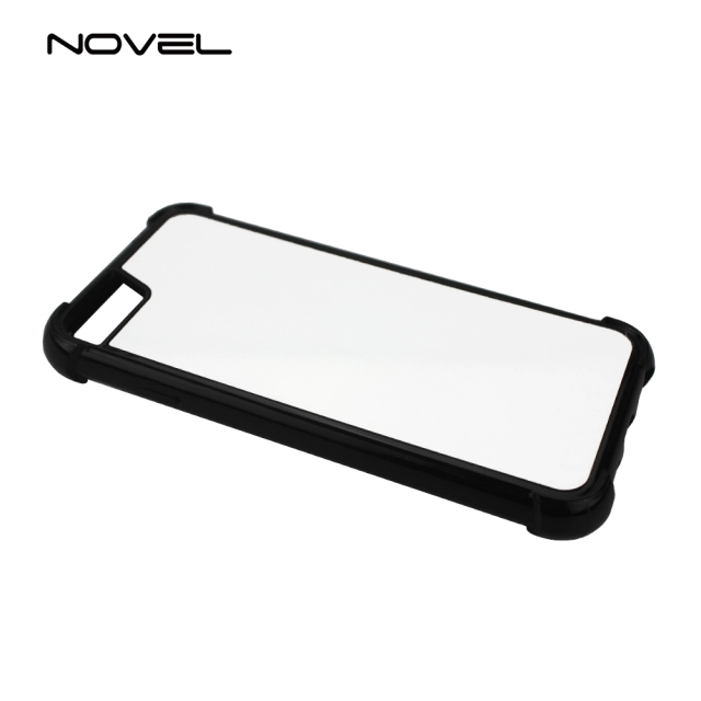 Universal TPU Case For iPhone 6/7/8 Plus Four Corner Anti Crack Sublimation 2D Phone Back Case