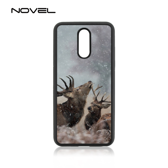 For LG Q7 Sublimation 2D Blank TPU Silicone Mobile Phone Case