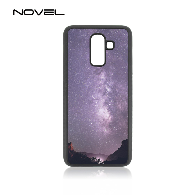 For Galaxy J8 2018 Sublimation Blank 2D Silicone TPU Phone Case