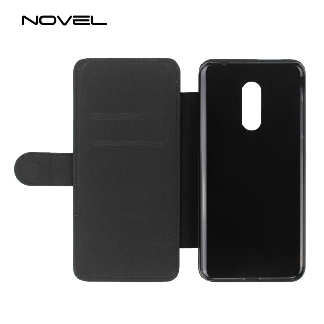 For Xiaomi Redmi 5 Plus Sublimation Blank PU Leather Flip Phone Wallet Case