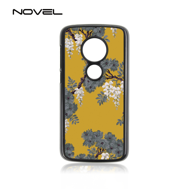 For Moto E5 Play DIY Sublimation Blank 2D Plastic Mobile Phone Housing Case