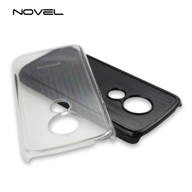 For Moto E5 Play DIY Sublimation Blank 2D Plastic Mobile Phone Housing Case