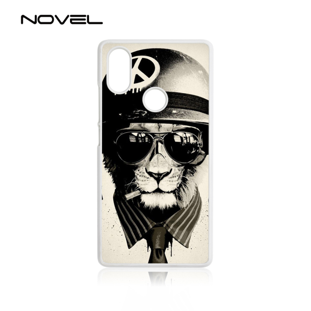 For Xiaomi 8 DIY Sublimation 2D Blank PC Mobile Phone Case Cover